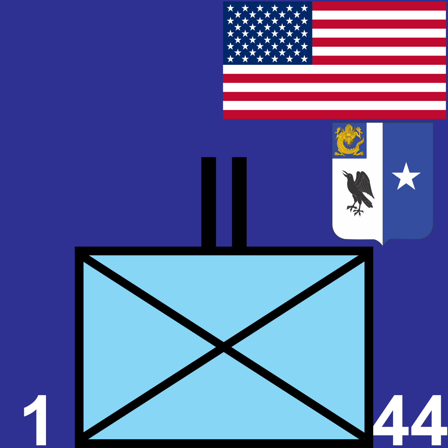 1st Battalion, 44th Infantry Regiment icon